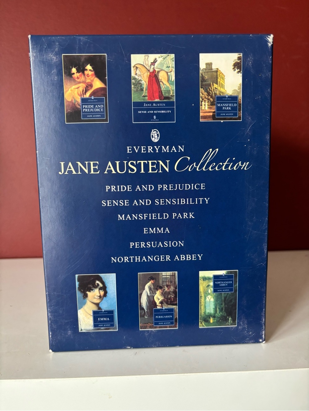 JANE AUSTEN 6 Volume Boxed Set Soft Cover Books